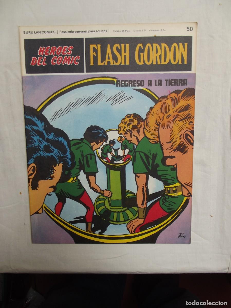 C&oacute;mics: FLASH GORDON N&ordm; 50 REGRESO A LA TIERRA ( BURU LAN COMICS )