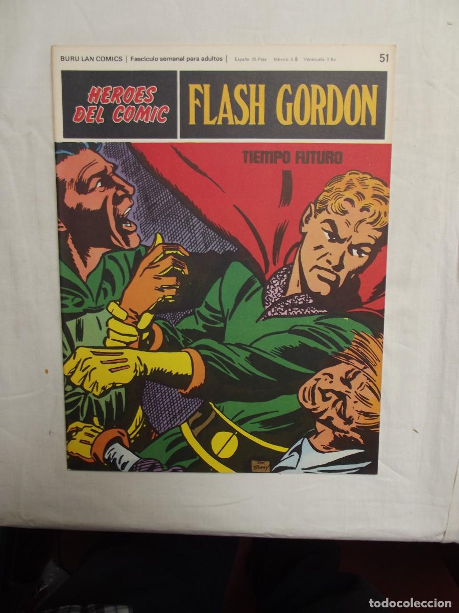 C&oacute;mics: FLASH GORDON N&ordm; 51 TIEMPO FUTURO ( BURU LAN COMICS )