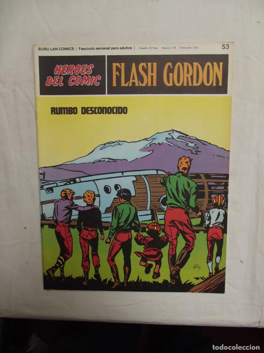 C&oacute;mics: FLASH GORDON N&ordm; 53 RUMBO DESCONOCIDO ( BURU LAN COMICS ) - Foto 1