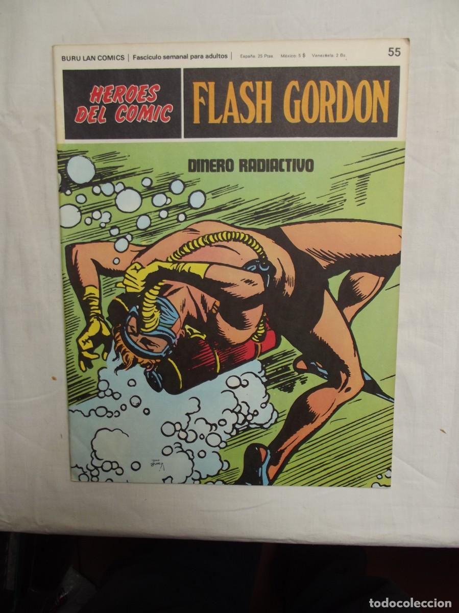 C&oacute;mics: FLASH GORDON N&ordm; 55 DINERO RADIACTIVO ( BURU LAN COMICS )