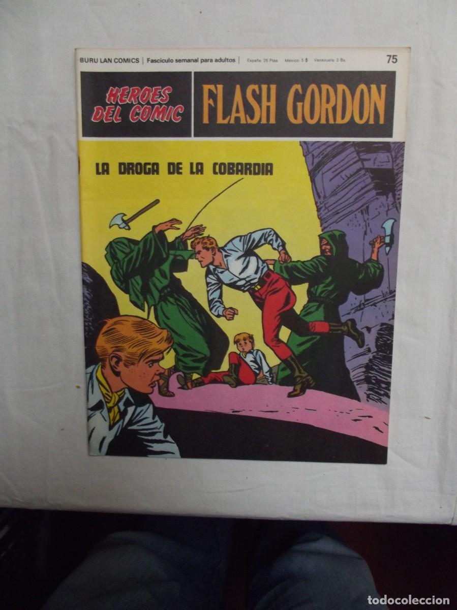 C&oacute;mics: FLASH GORDON N&ordm; 75 LA DROGA DE LA COBARDIA ( BURU LAN COMICS )