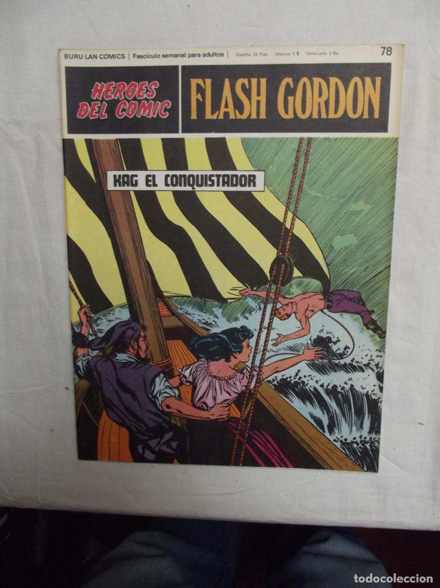 C&oacute;mics: FLASH GORDON N&ordm; 78 KAG EL CONQUISTADOR ( BURU LAN COMICS )