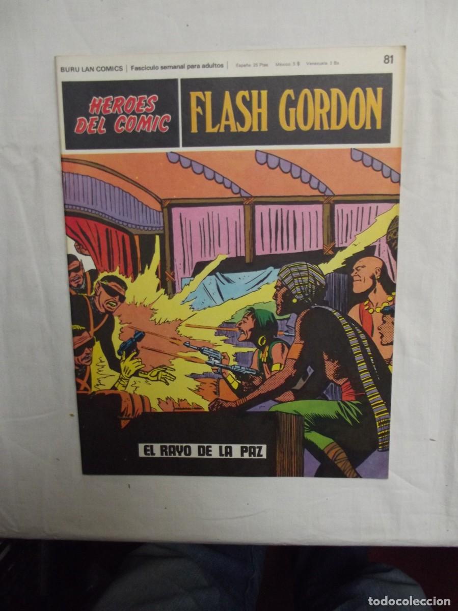 C&oacute;mics: FLASH GORDON N&ordm; 81 EL RAYO DE LA PAZ ( BURU LAN COMICS ) - Foto 1