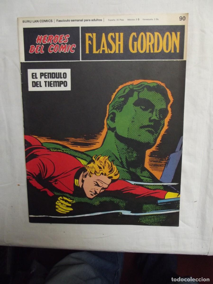 C&oacute;mics: FLASH GORDON N&ordm; 90 EL PENDULO DEL TIEMPO ( BURU LAN COMICS ) - Foto 1