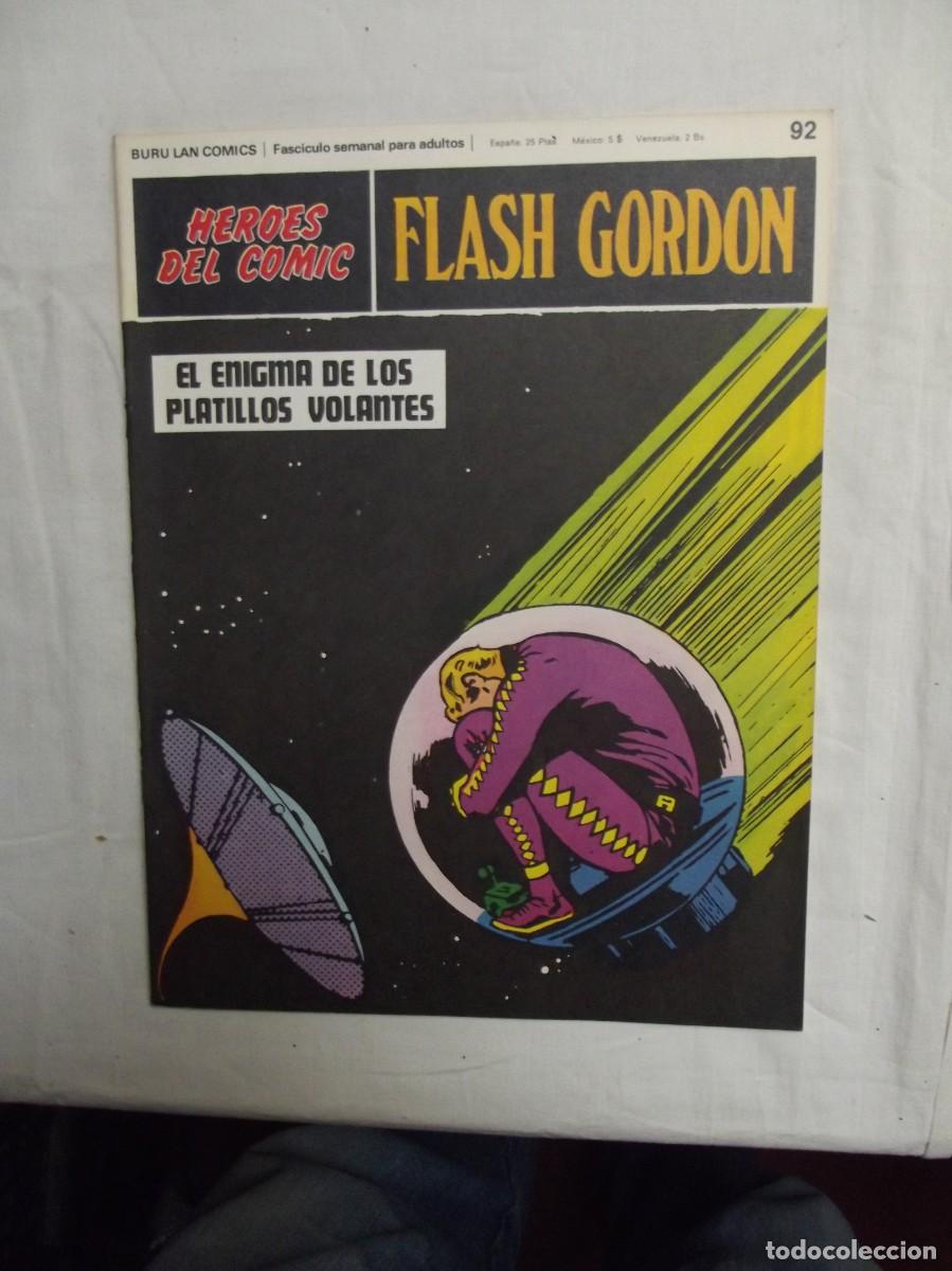 Comics: FLASH GORDON N&ordm; 92 EL ENIGMA DE LOS PLATILLOS VOLANTES ( BURU LAN COMICS )