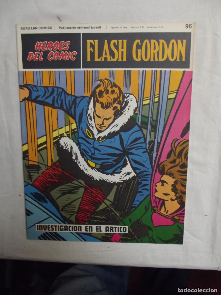 C&oacute;mics: FLASH GORDON N&ordm; 96 INVESTIGACION EN EL ARTICO ( BURU LAN COMICS )
