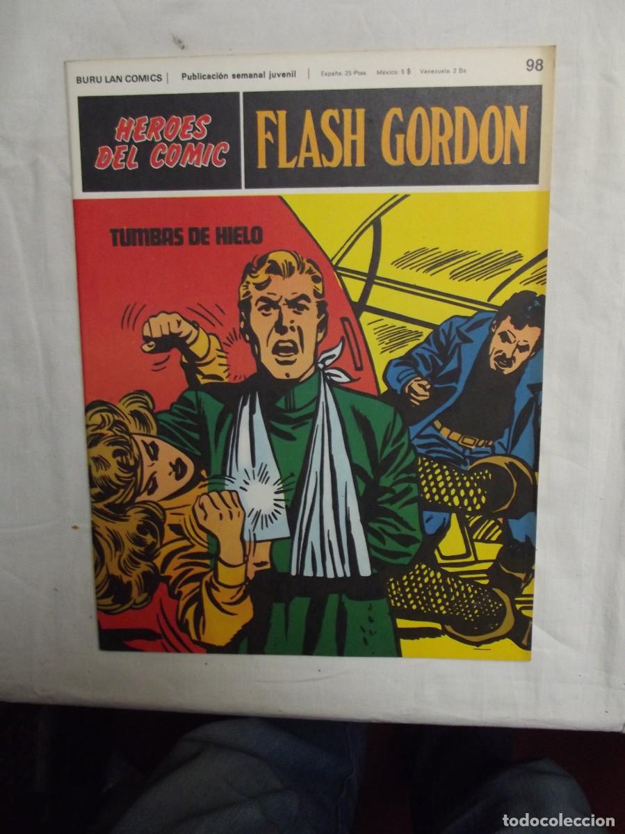 C&oacute;mics: FLASH GORDON N&ordm; 98 TUMBAS DE HIELO ( BURU LAN COMICS )