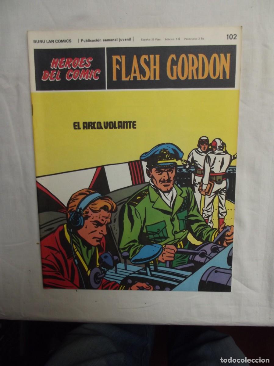 C&oacute;mics: FLASH GORDON N&ordm; 102 EL ARCO VOLANTE ( BURU LAN COMICS )
