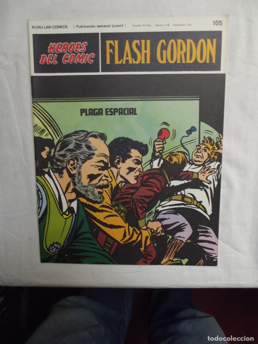 C&oacute;mics: FLASH GORDON N&ordm; 105 PLAGA ESPACIAL ( BURU LAN COMICS )
