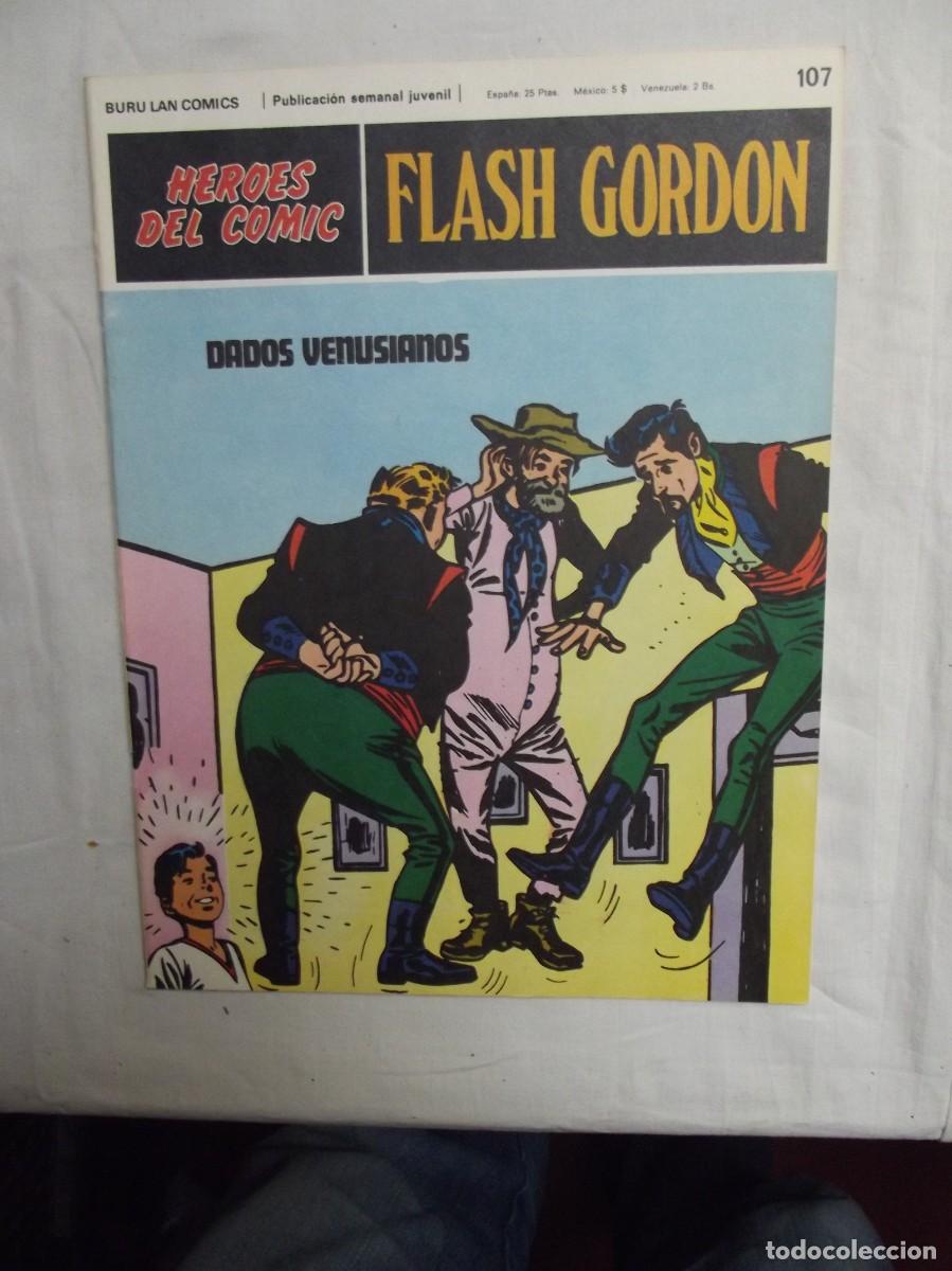 C&oacute;mics: FLASH GORDON N&ordm; 107 DADOS VENUSIANOS ( BURU LAN COMICS )