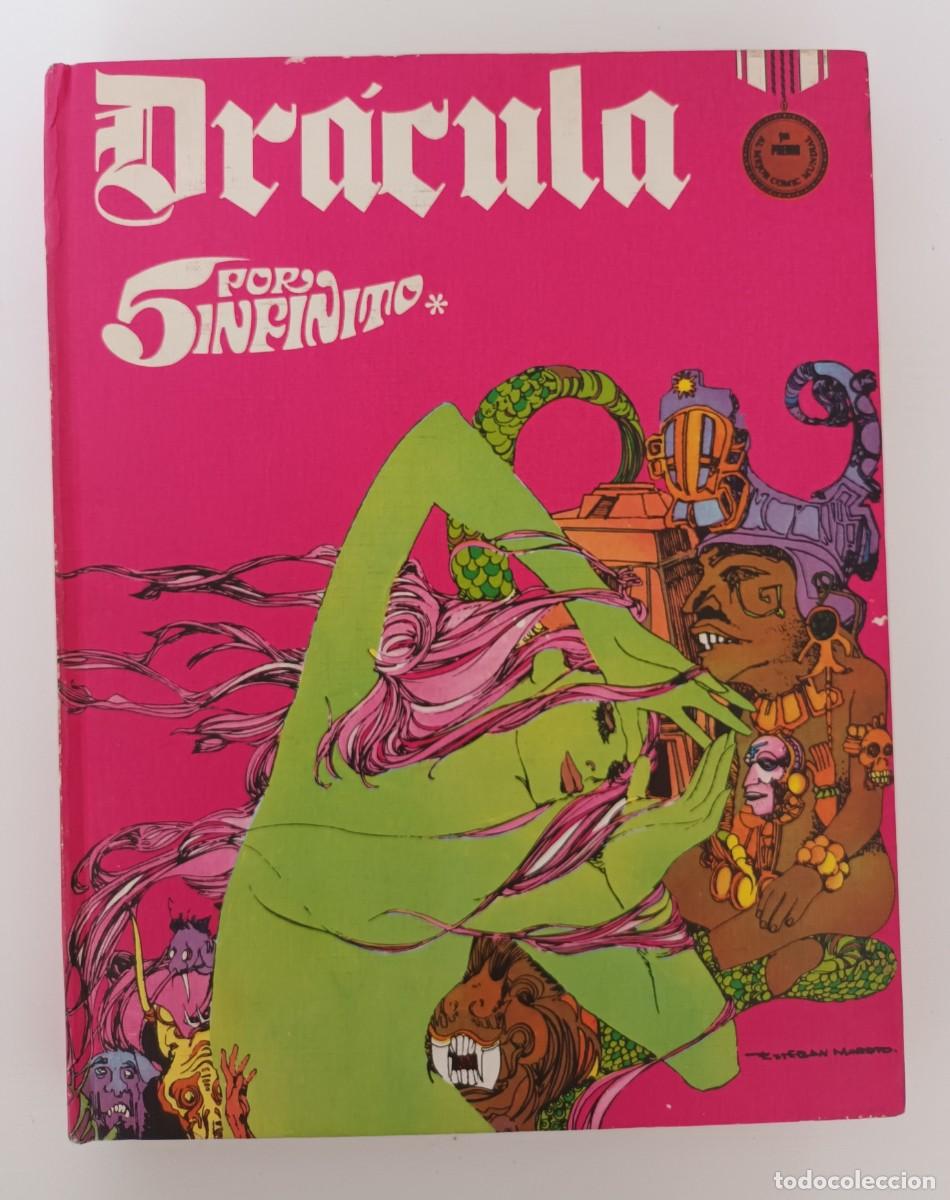 C&oacute;mics: Dracula 3, tomo tapa dura con historias de 5xinfinito, de Esteban Maroto