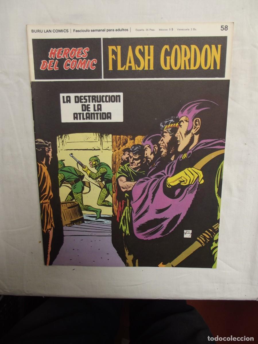 C&oacute;mics: FLASH GORDON N&ordm; 58 LA DESTRUCCION DE LA ATLANTIDA - Foto 1