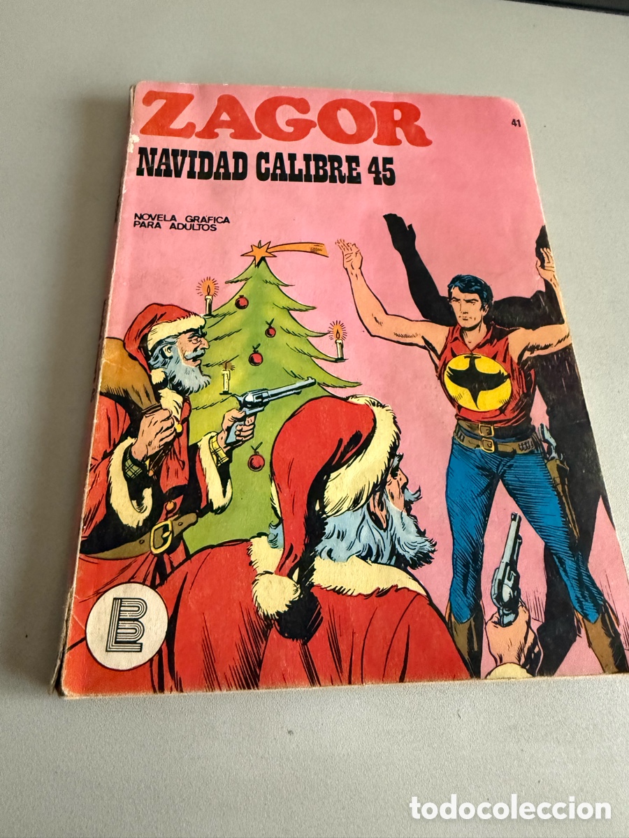 C&oacute;mics: ZAGOR. n 41. NAVIDAD CALIBRE 45 - Foto 1