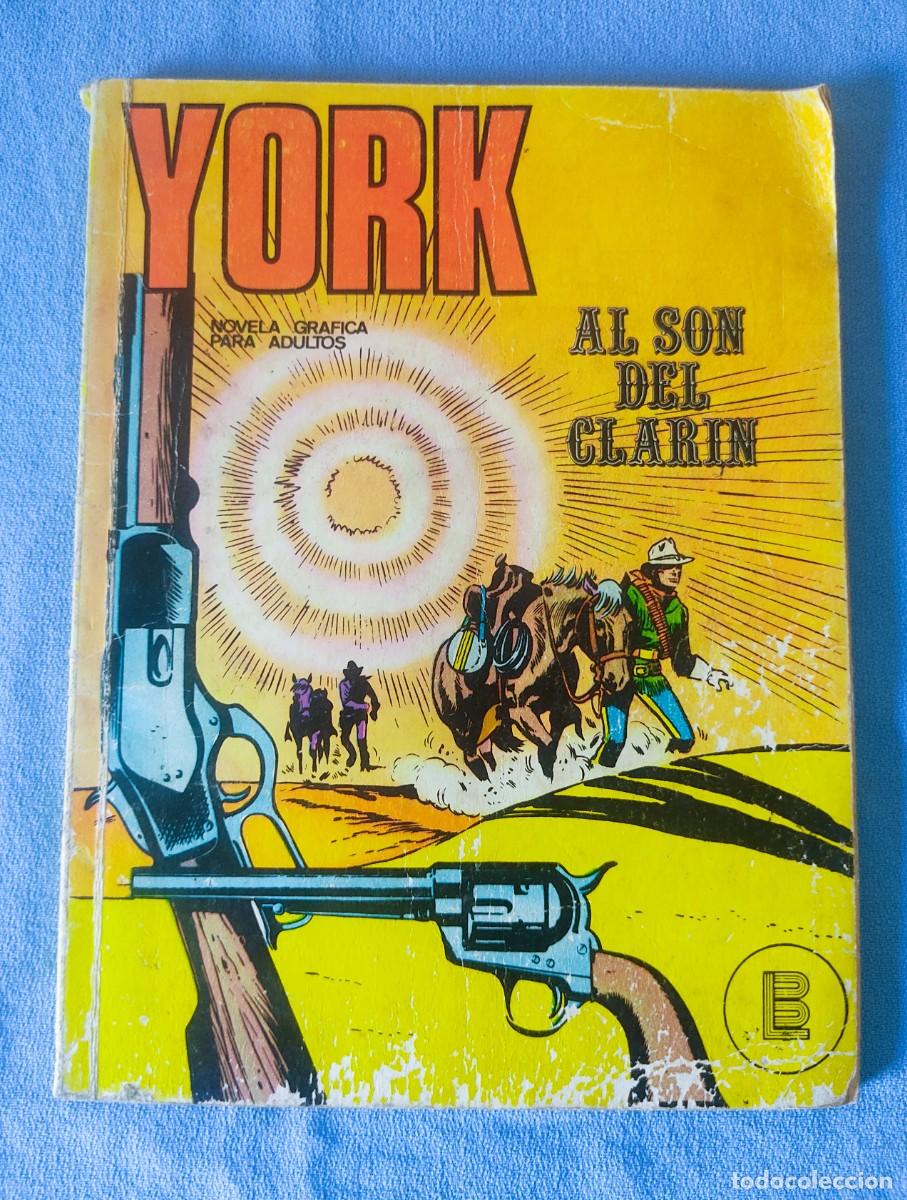 C&oacute;mics: YORK N&ordm; 1 AL SON DEL CLARIN NOVELA GRAFICA PARA ADULTOS BURULAN BURU LAN A&Ntilde;O 1971