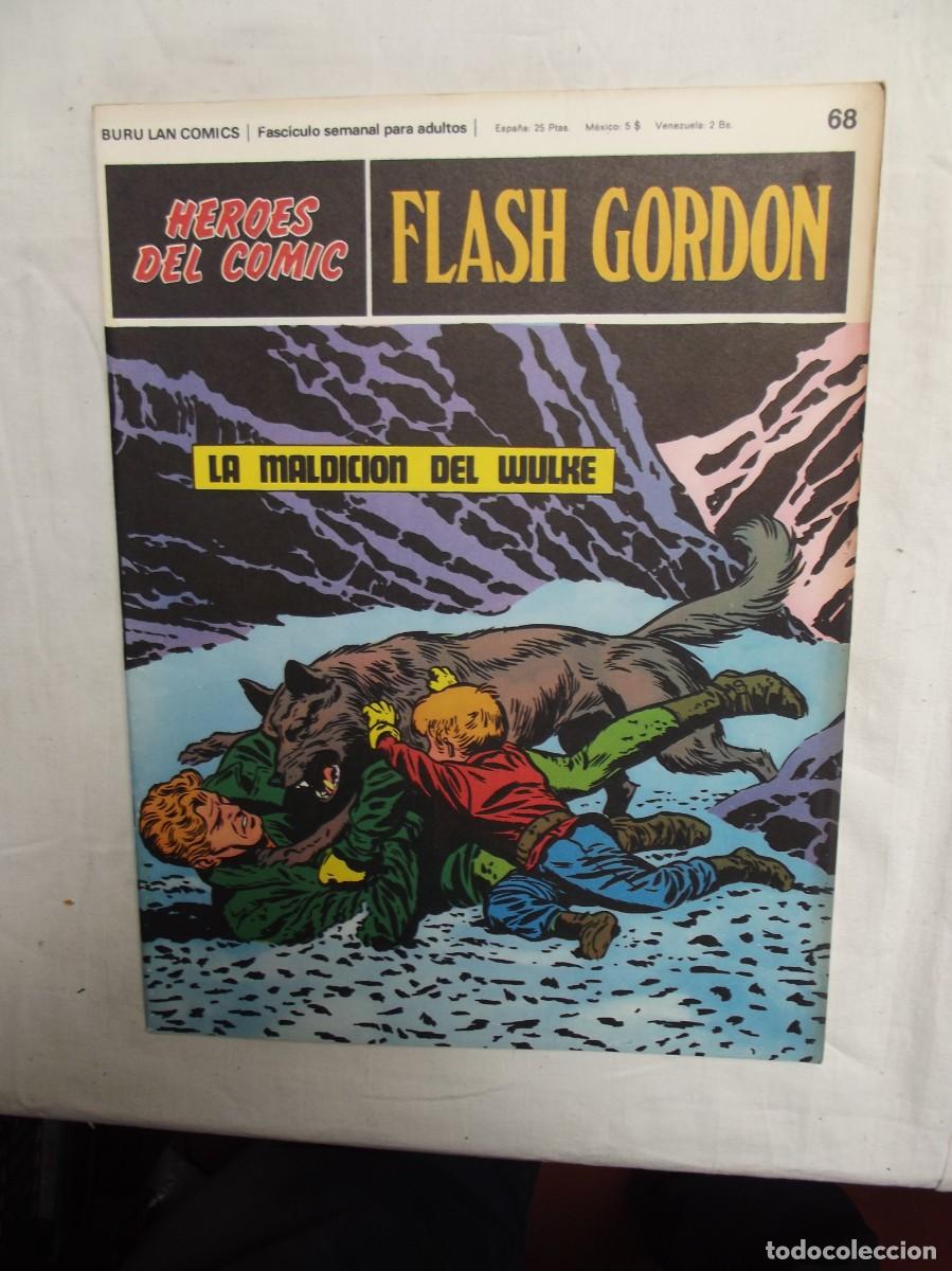 C&oacute;mics: FLASH GORDON N&ordm; 68 LA MALDICION DE WULKE ( BURU LAN COMICS ) - Foto 1