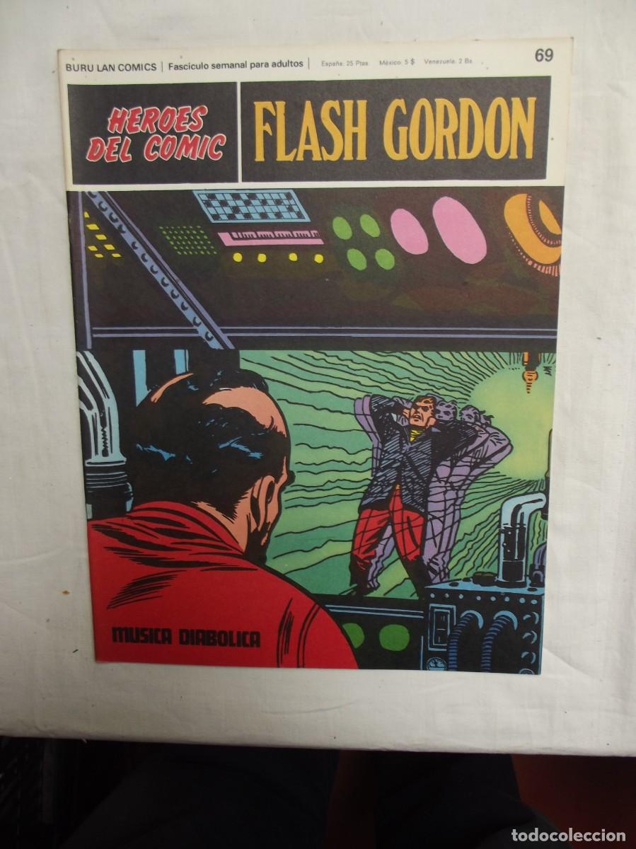 C&oacute;mics: FLASH GORDON N&ordm; 69 MUSICA DIABLOLICA ( BURU LAN COMICS )