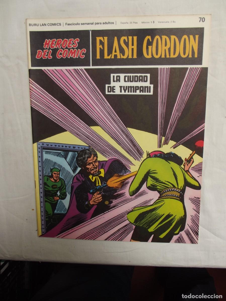 C&oacute;mics: FLASH GORDON N&ordm; 70 LA CIUDAD DE TYMPANI ( BURU LAN COMICS ) - Foto 1
