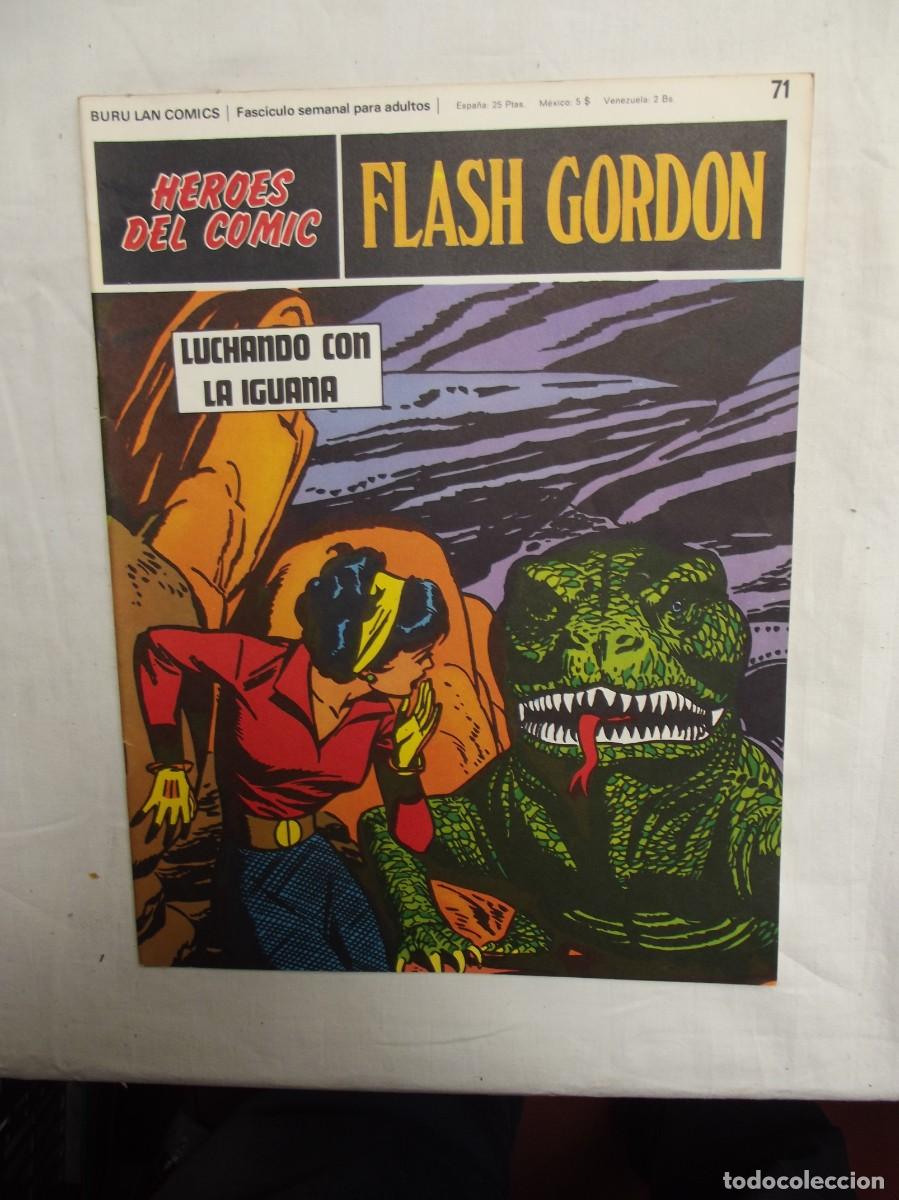 C&oacute;mics: FLASH GORDON N&ordm; 71 LUCHANDO CON LA IGUANA ( BURU LAN COMICS ) - Foto 1