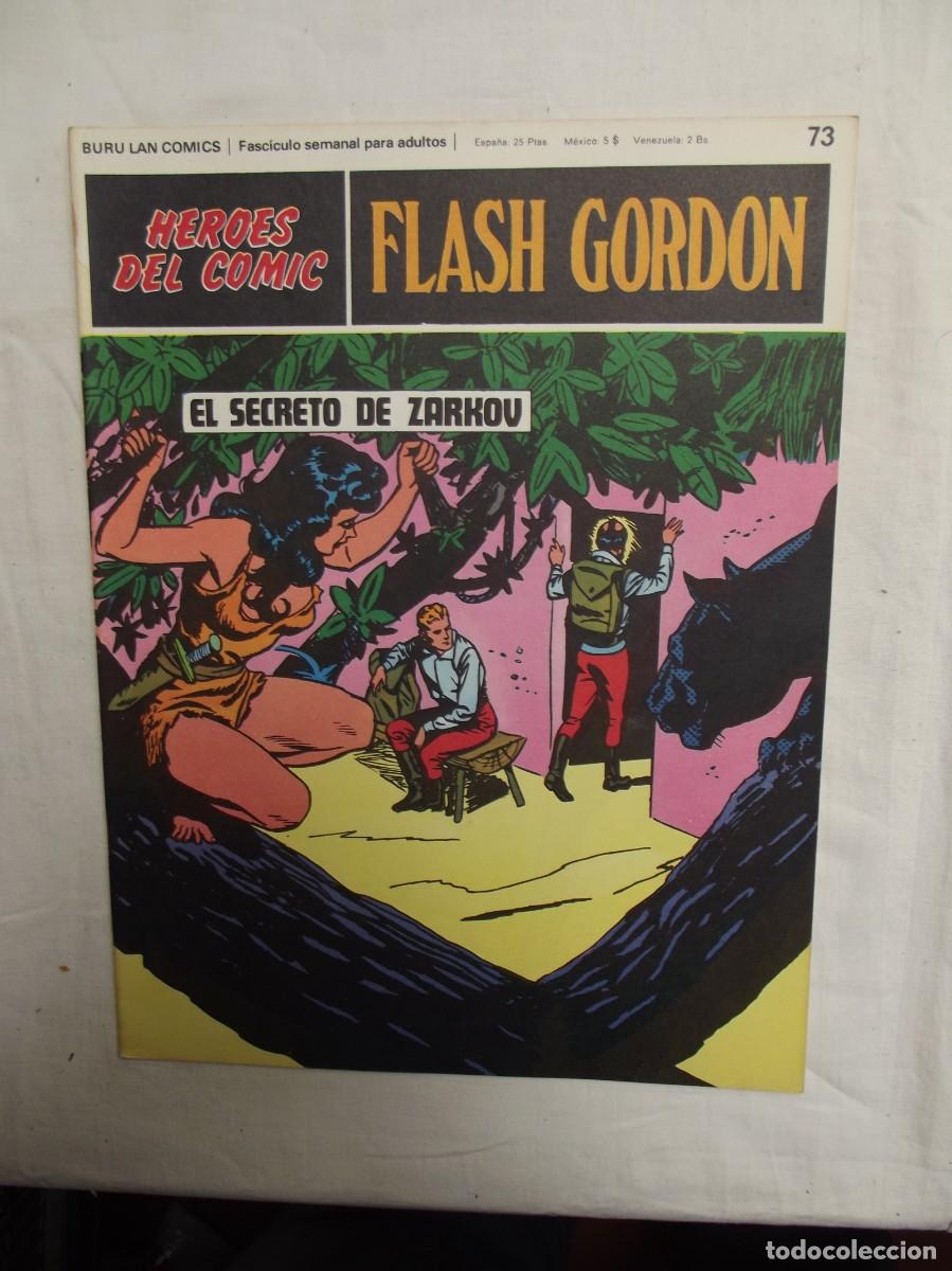 C&oacute;mics: FLASH GORDON N&ordm; 73 EL SECRETO DE ZARKOV ( BURU LAN COMICS )