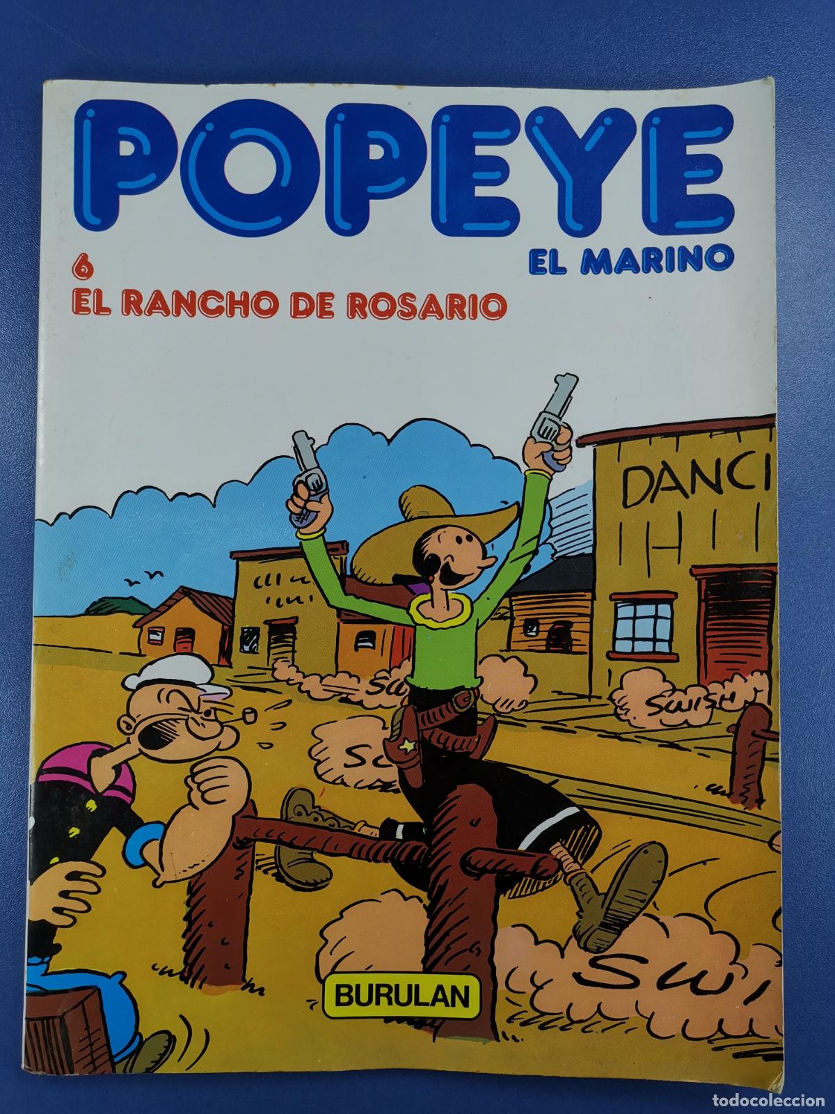 Comics : POPEYE EL MARINO - n&ordm; 6 - EL RANCHO DE ROSARIO - Burulan