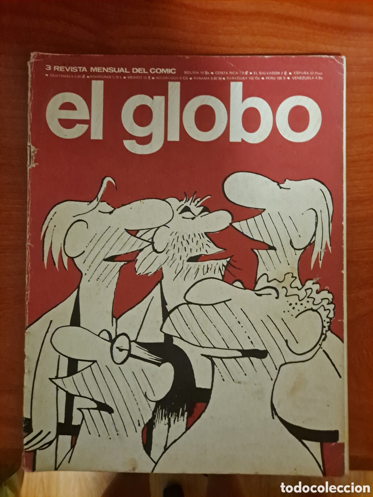 C&oacute;mics: Revista de c&oacute;mics &rdquo;El Globo&rdquo; Eds. Buru Lan