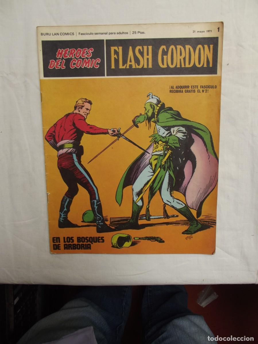 C&oacute;mics: FLASH GORDON N&ordm; 1 EN LOS BOSQUE DE ARBORIA ( BURU LAN COMICS ) - Foto 1