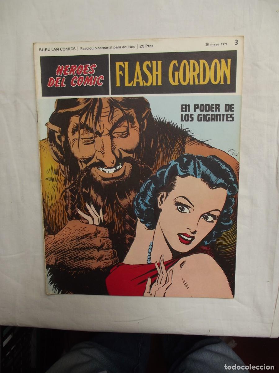 C&oacute;mics: FLASH GORDON N&ordm; 3 EL PODER DE LOS GIGANTES ( BURU LAN COMICS ) - Foto 1