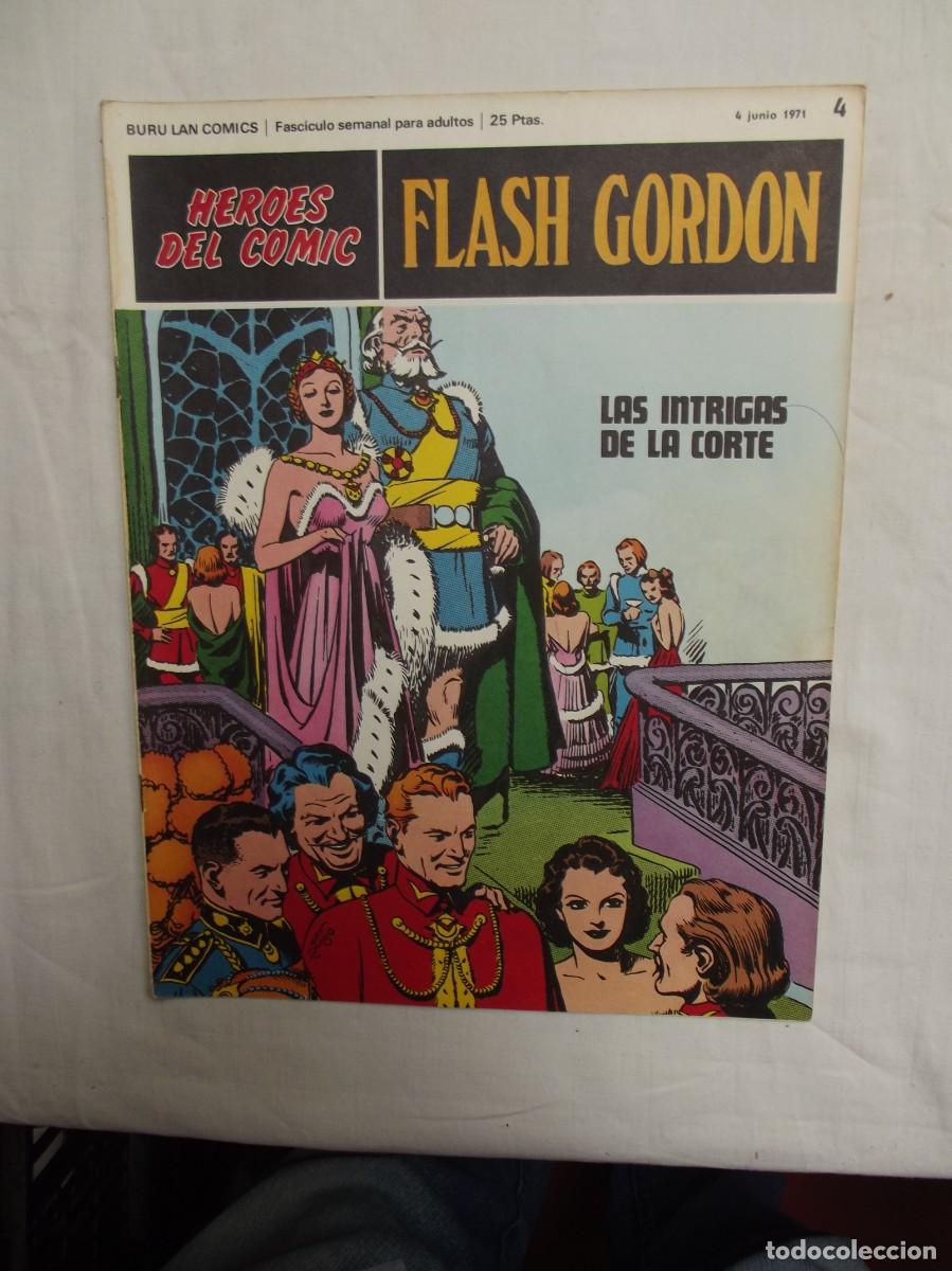 C&oacute;mics: FLASH GORDON N&ordm; 4 LAS INTRIGAS DE LA CORTE ( BURU LAN COMICS ) - Foto 1