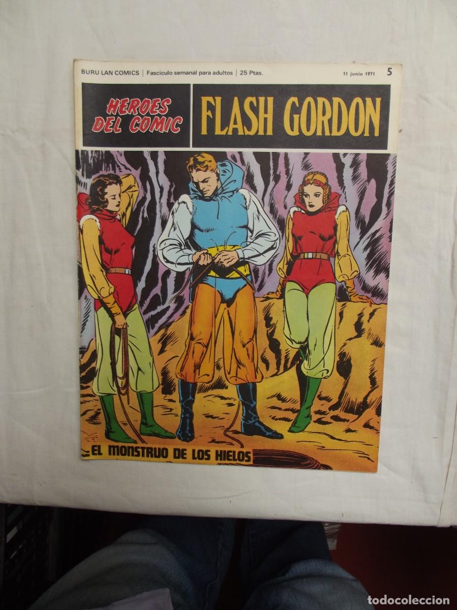 C&oacute;mics: FLASH GORDON N&ordm; 5 EL MONSTRUO DE LOS HIELOS ( BURU LAN COMICS ) - Foto 1