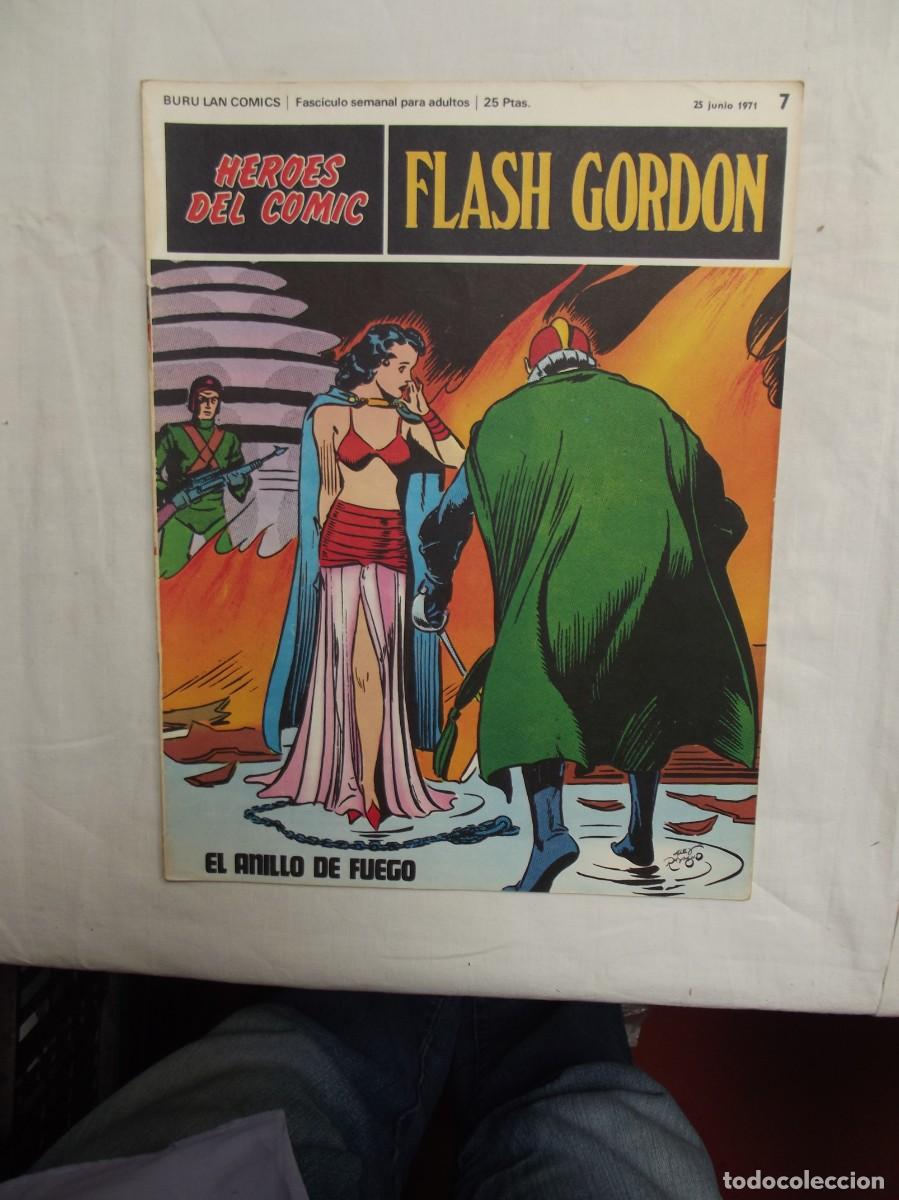 C&oacute;mics: FLASH GORDON N&ordm; 7 EL ANILLO DE FUEGO ( BURU LAN COMICS )