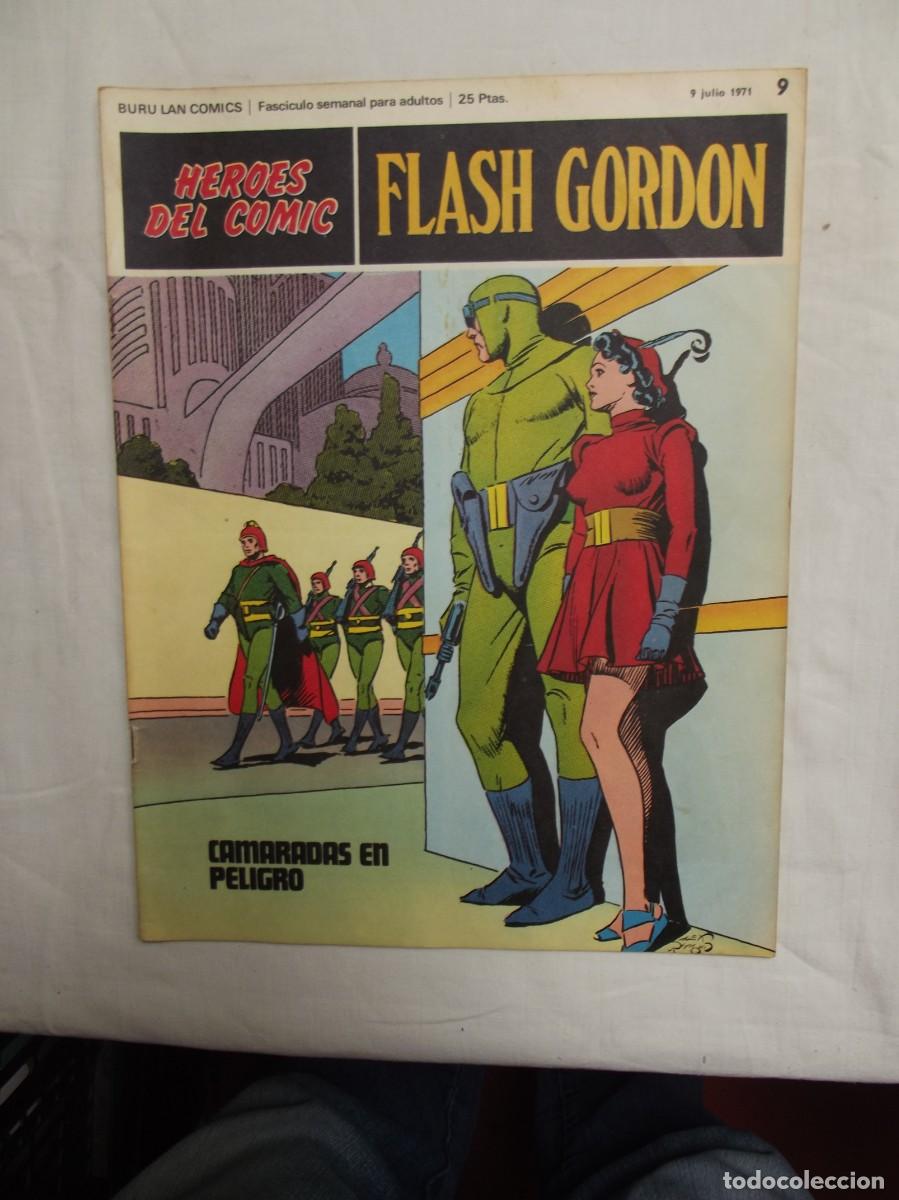 C&oacute;mics: FLASH GORDON N&ordm; 9 CAMARADAS EN PELIGRO ( BURU LAN COMICS )