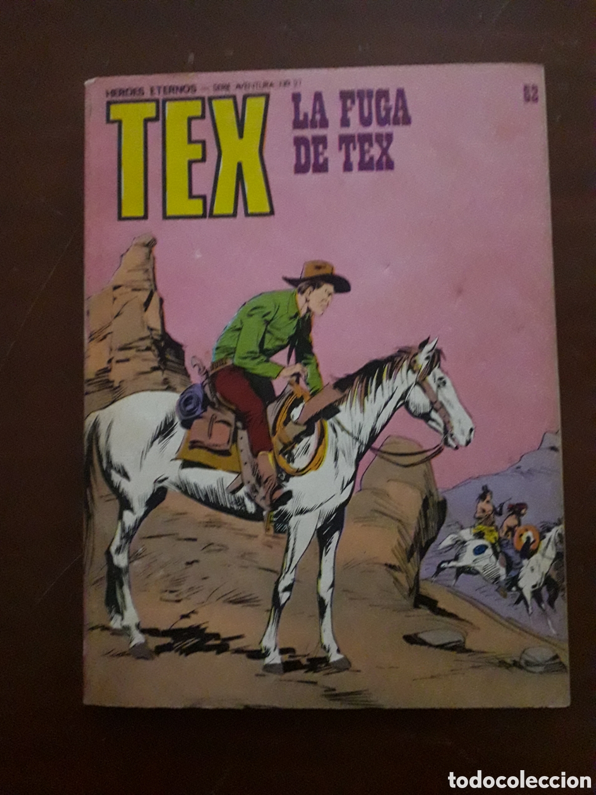 C&oacute;mics: TEX N&Uacute;MERO 82. LA FUGA DE TEX. MUY BUEN ESTADO