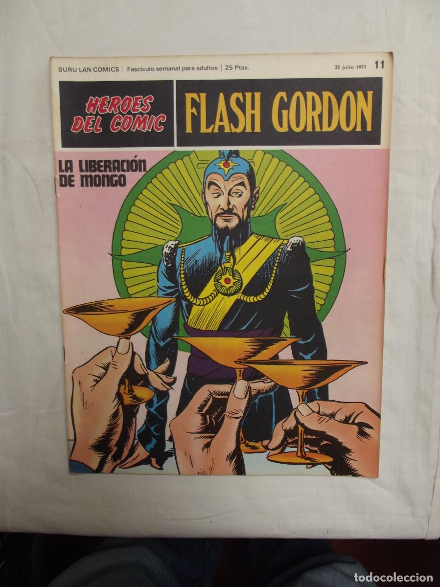 C&oacute;mics: FLASH GORDON N&ordm; 11 LA LIBERACION DE MONGO ( BURU LAN COMICS ) - Foto 1