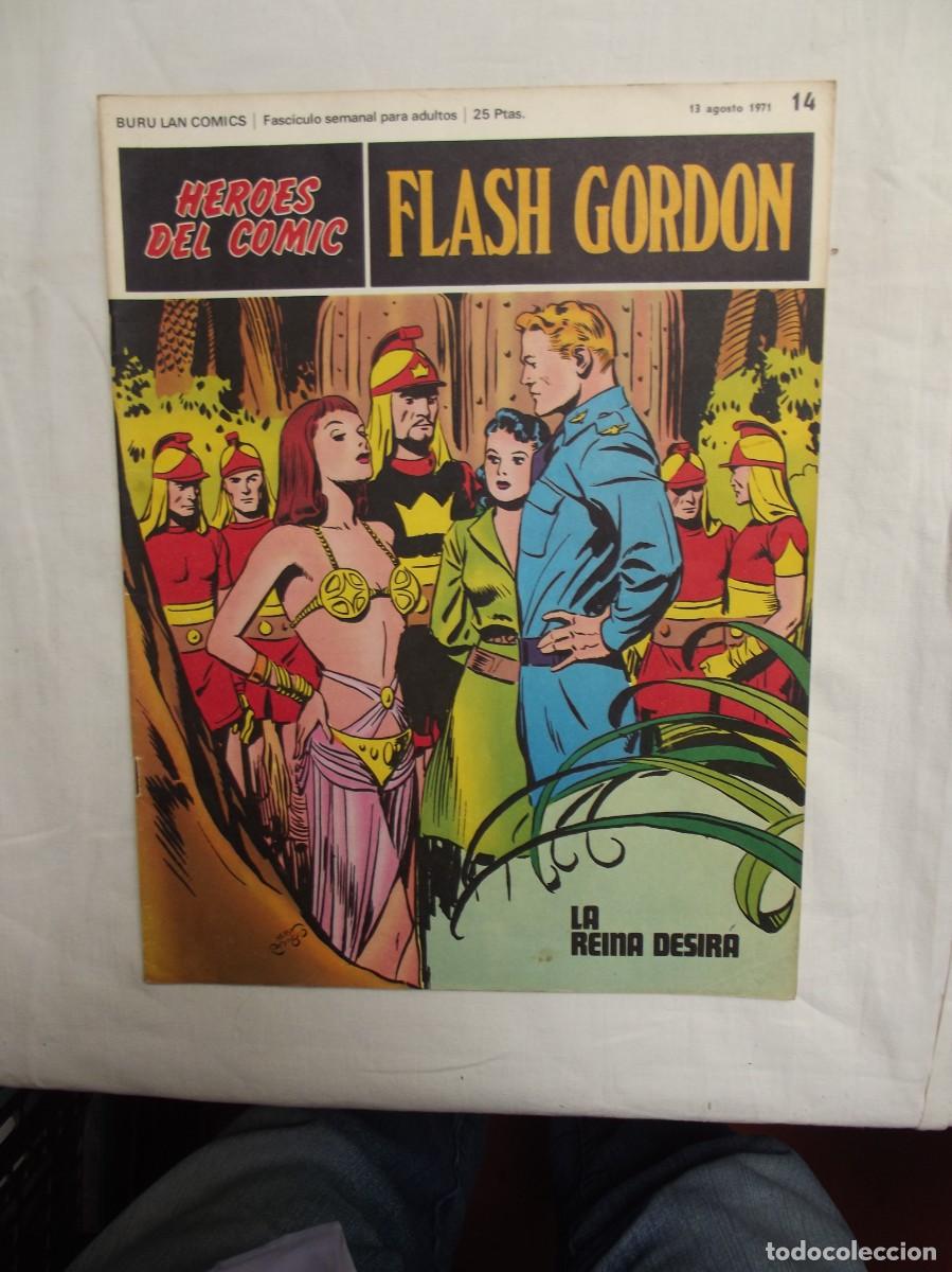 C&oacute;mics: FLASH GORDON N&ordm; 14 LA REINA DESIRA ( BURU LAN COMICS )