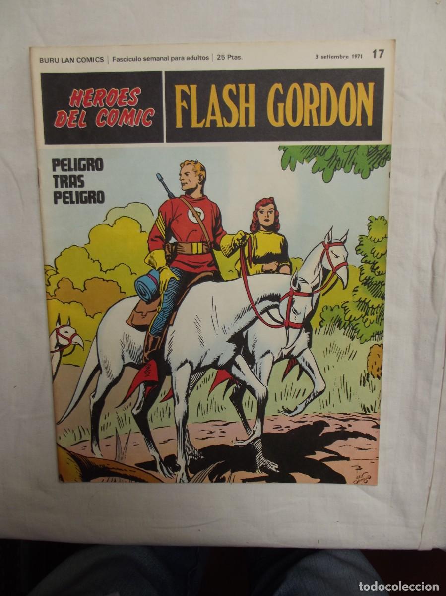 C&oacute;mics: FLASH GORDON N&ordm; 17 PELIGRO TRAS PELIGRO ( BURU LAN COMICS )