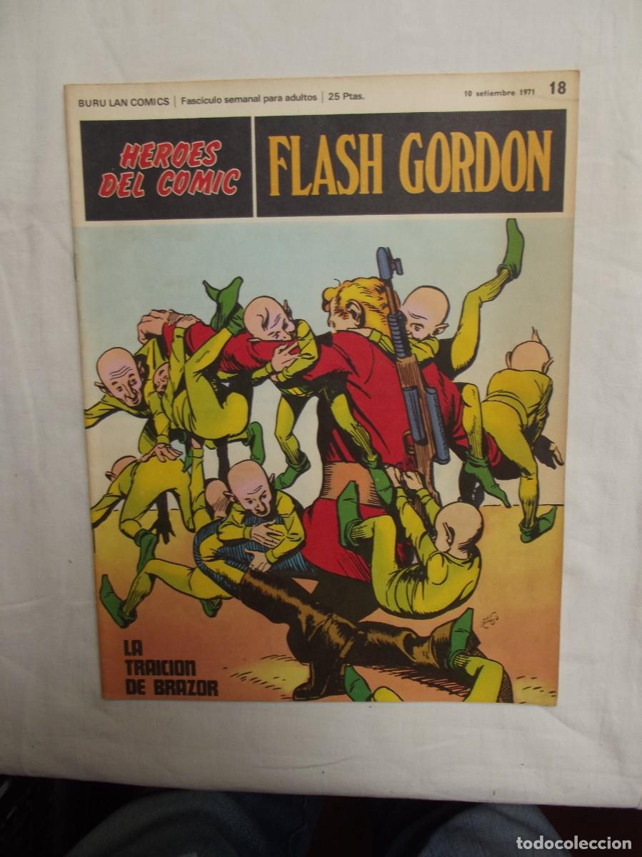 C&oacute;mics: FLASH GORDON N&ordm; 18 LA TRAICION DE BRAZOR ( BURU LAN COMICS ) - Foto 1