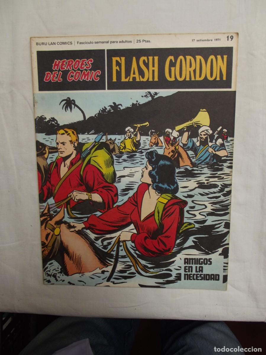 C&oacute;mics: FLASH GORDON N&ordm; 19 AMIGOS EN LA NECESIDAD ( BURU LAN COMICS )