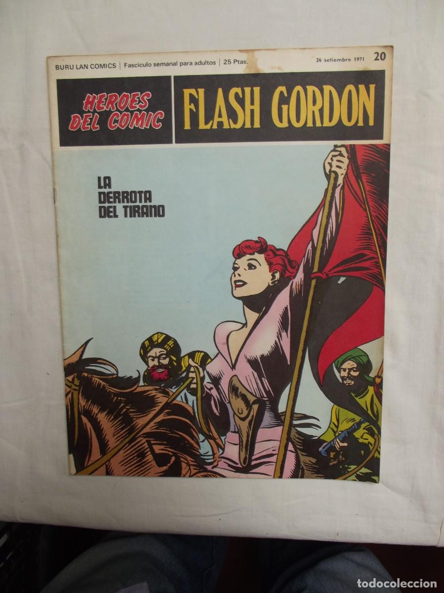 C&oacute;mics: FLASH GORDON N&ordm; 20 LA DERROTA DEL TIRANO ( BURU LAN COMICS )