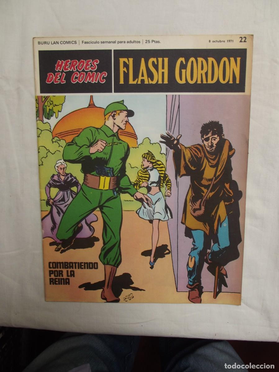 C&oacute;mics: FLASH GORDON N&ordm; 22 COMBATIENDO POR LA REINA ( BURU LAN COMICS )