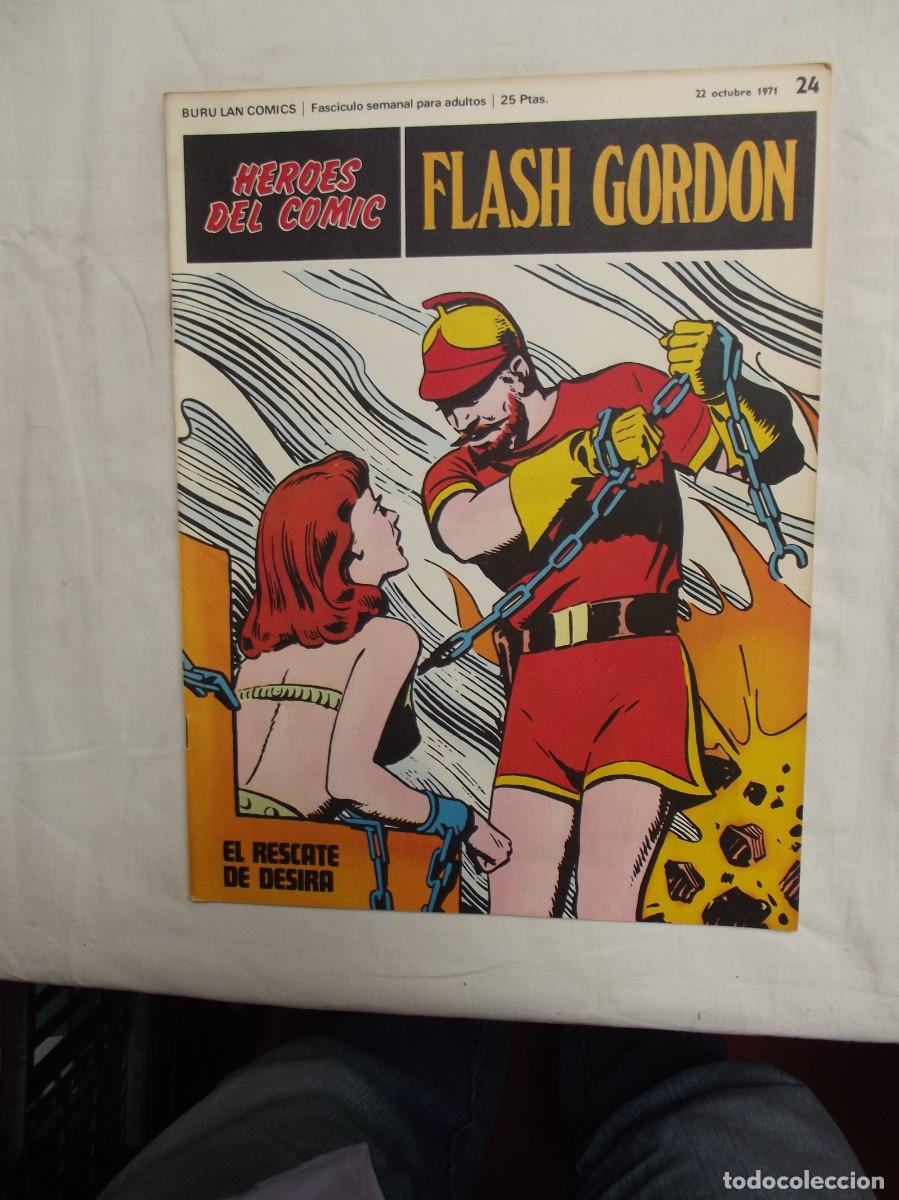 C&oacute;mics: FLASH GORDON N&ordm; 24 EL RESCATE DE DESIRA ( BURU LAN COMICS )