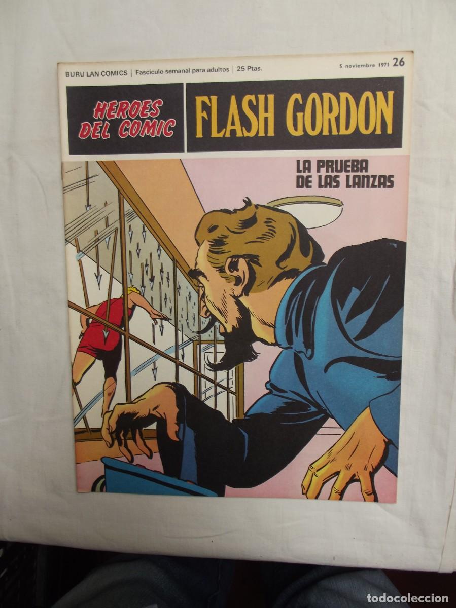 C&oacute;mics: FLASH GORDON N&ordm; 26 LA PRUEBA DE LAS LANZAS ( BURU LAN COMICS ) - Foto 1