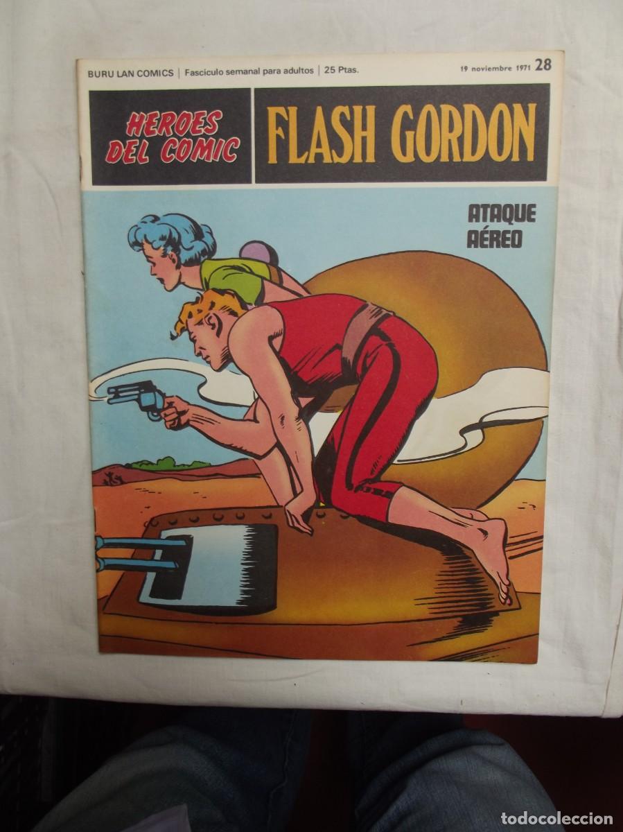 C&oacute;mics: FLASH GORDON N&ordm; 28 ATAQUE AEREO ( BURU LAN COMICS ) - Foto 1