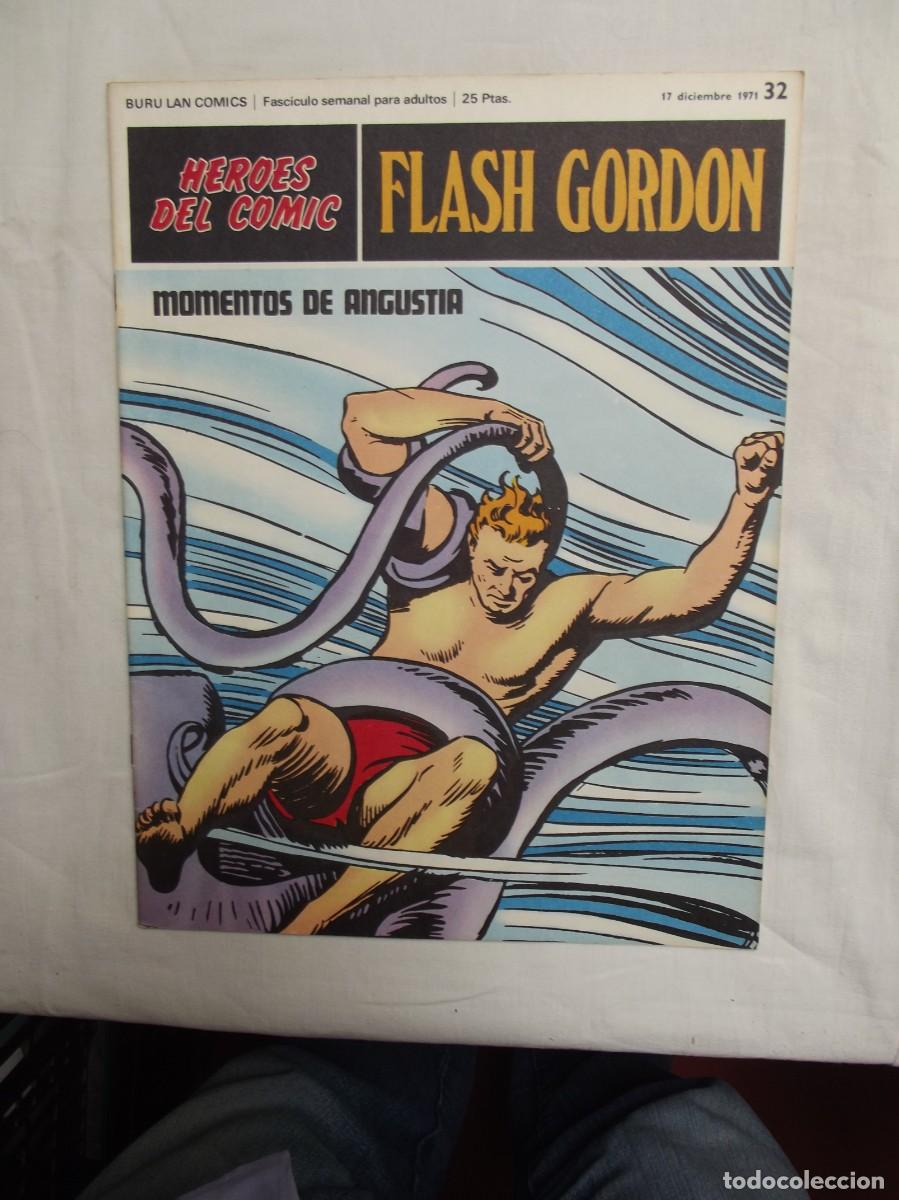 C&oacute;mics: FLASH GORDON N&ordm; 32 MOMENTOS DE ANGUSTIA ( BURU LAN COMICS )