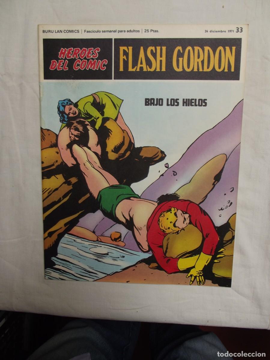 C&oacute;mics: FLASH GORDON N&ordm; 33 BAJO LOS HIELOS ( BURU LAN COMICS )