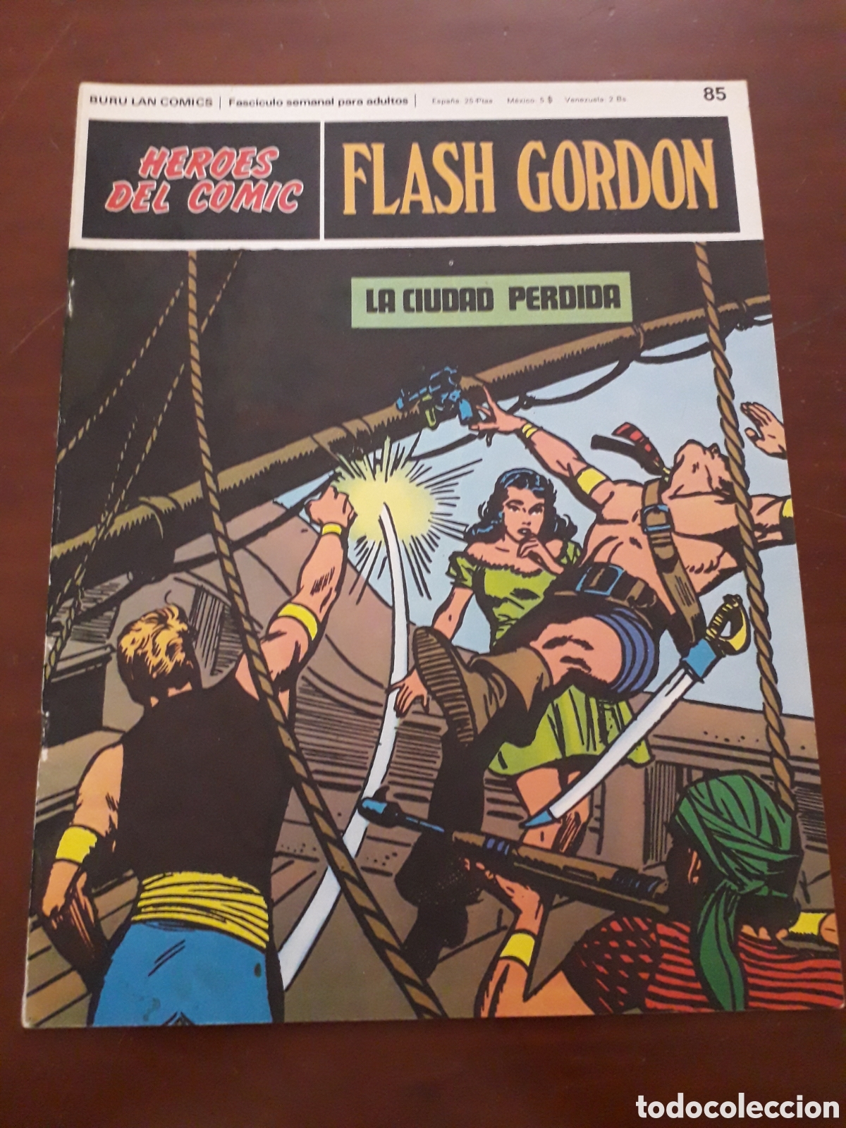 C&oacute;mics: FLASH GORDON N&Uacute;MERO 85. LA CIUDAD PERDIDA