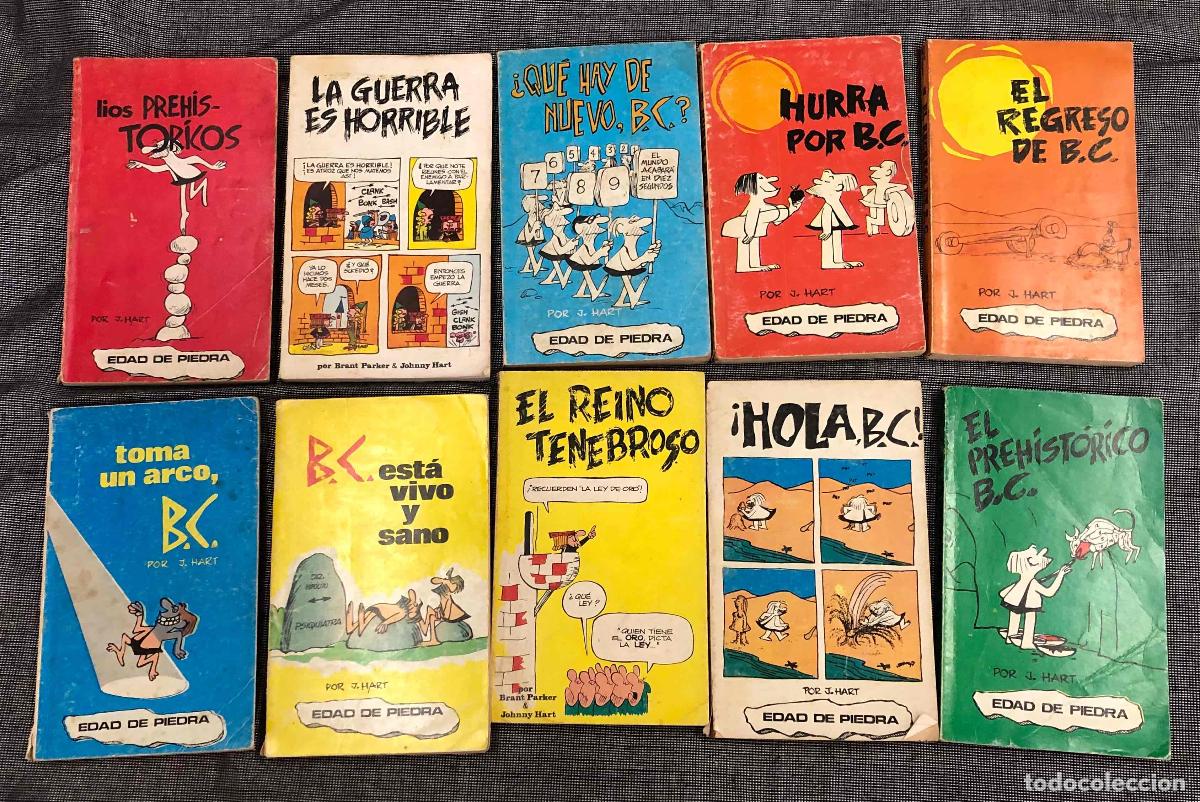 Comics: LOTE NUMEROS B.C. JOHNNY HART. BURU LAN 1972