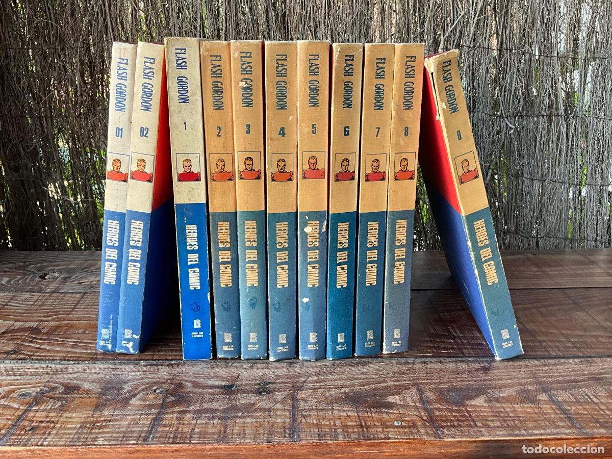 C&oacute;mics: COLECCION FLASH GORDON - EDICIONES BURU LAN - A&Ntilde;O 1973 - 11 TOMOS EST&Aacute; COMPLETA