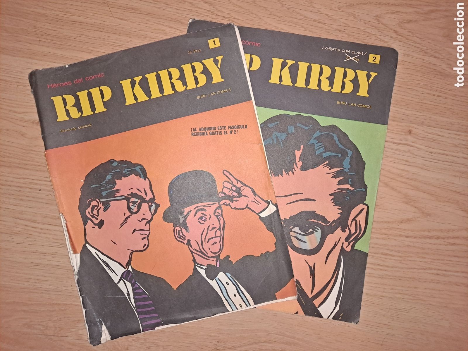 C&oacute;mics: &rdquo;Rip Kirby&rdquo; fasc&iacute;culos 1 y 2