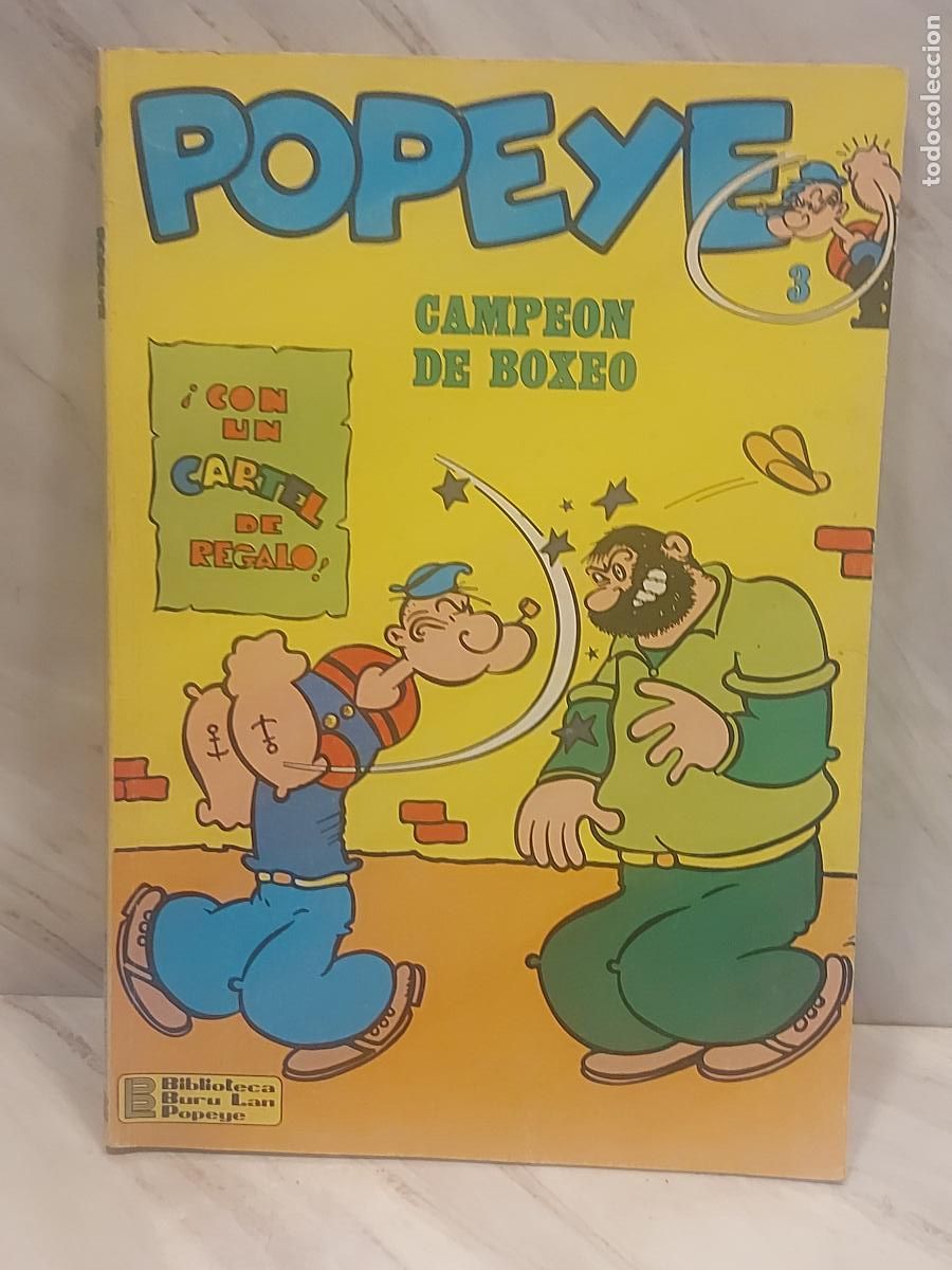 C&oacute;mics: POPEYE N.&ordm; 3 | CAMPE&Oacute;N DE BOXEO | BURU LAN | BIBLIOTECA POPEYE | 1970