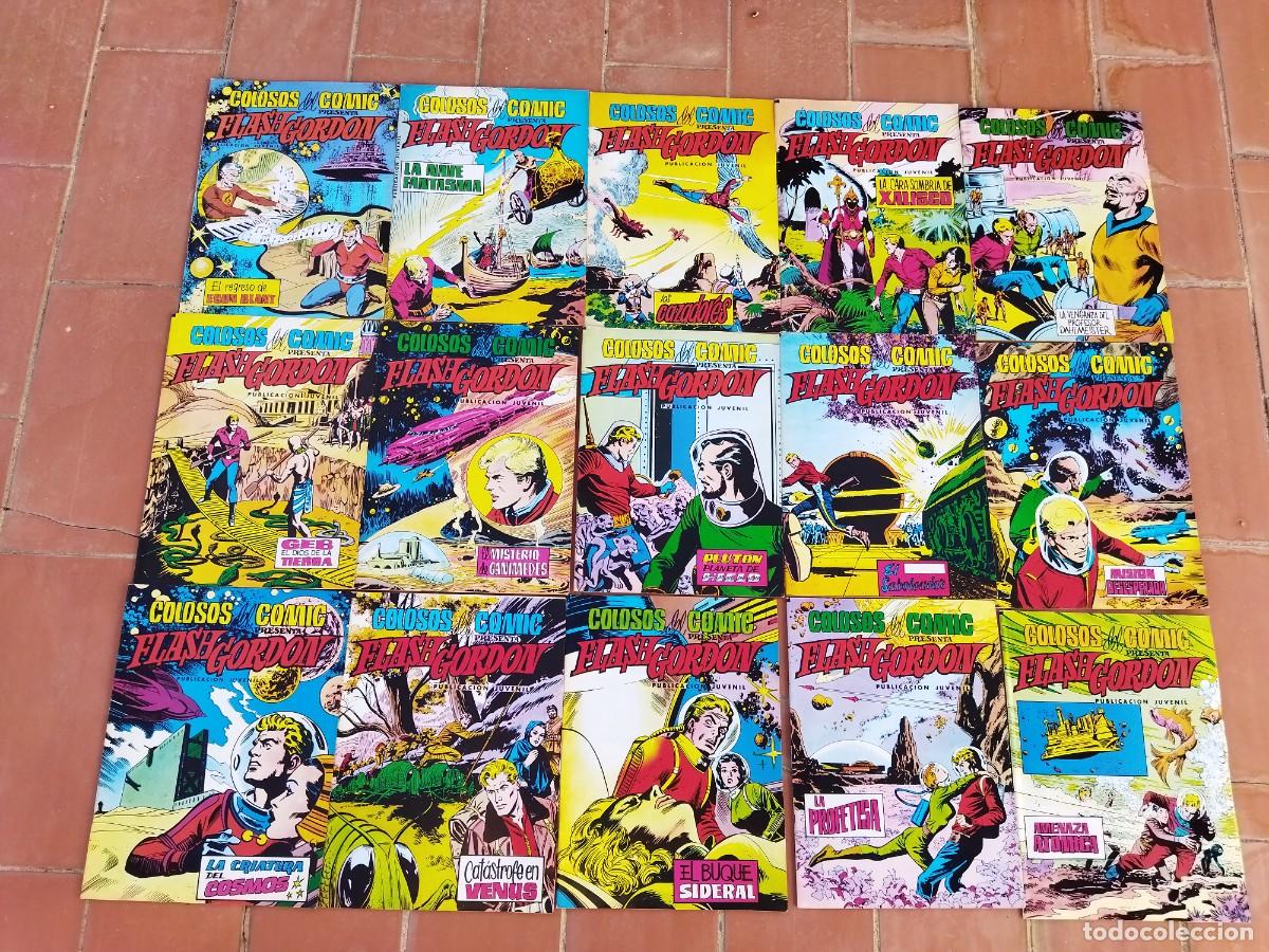 C&oacute;mics: lote de 38 comics colosos del comic FLASH GORDON editora valenciana COMPLETA como nueva - Foto 2